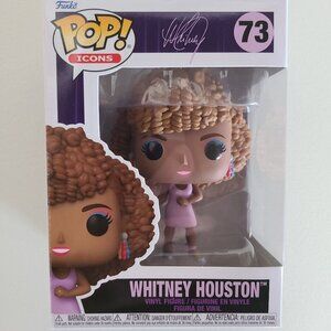 Funko Pop Rocks Whitney Houston 73 Collectible Vinyl Figurine